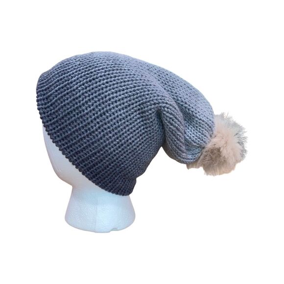 Handmade Knit Winter Stocking Cap Beanie Hat - Picture 1 of 4